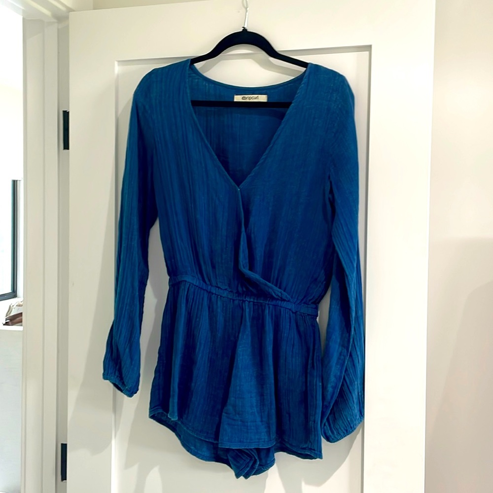 Sold!  Rip Curl Blue Romper